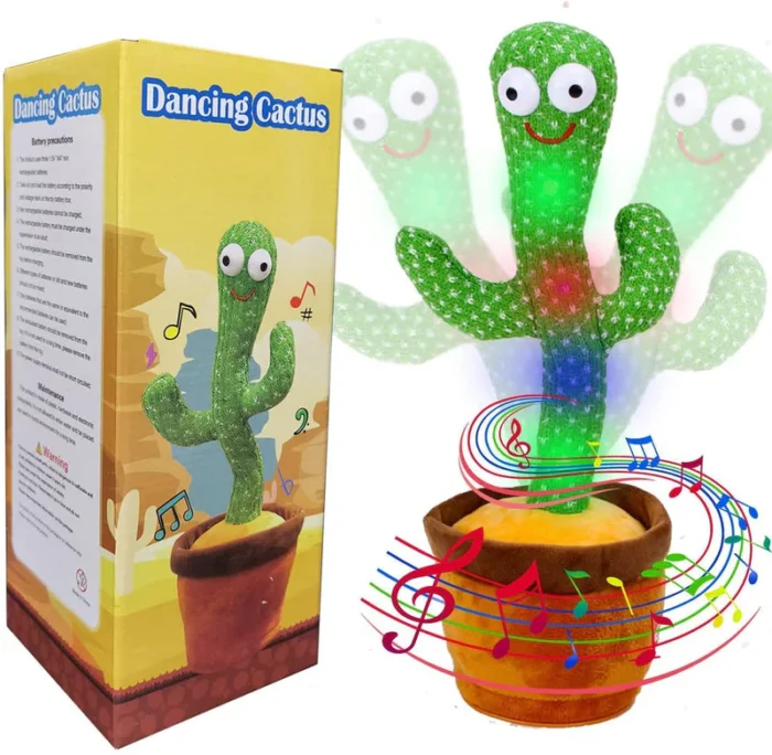 Cactus taking toy with USB charge